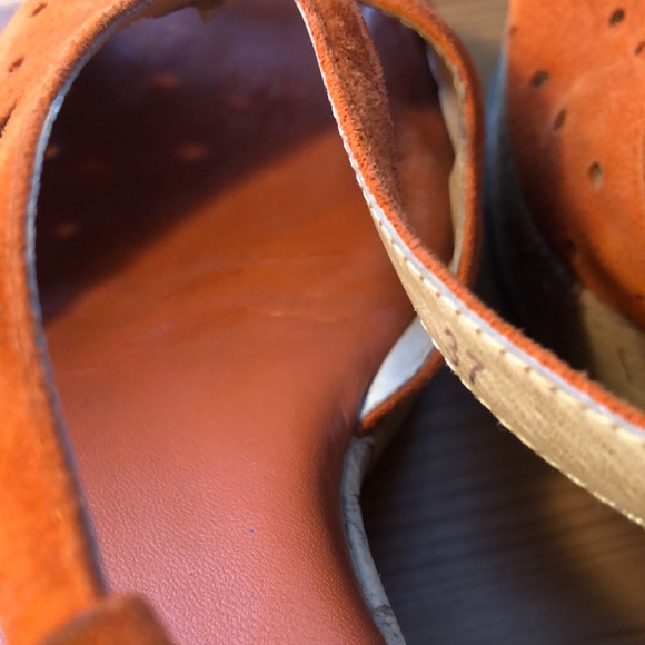 Cordani cork wedge suede sandals size 37 - Picture 7 of 7